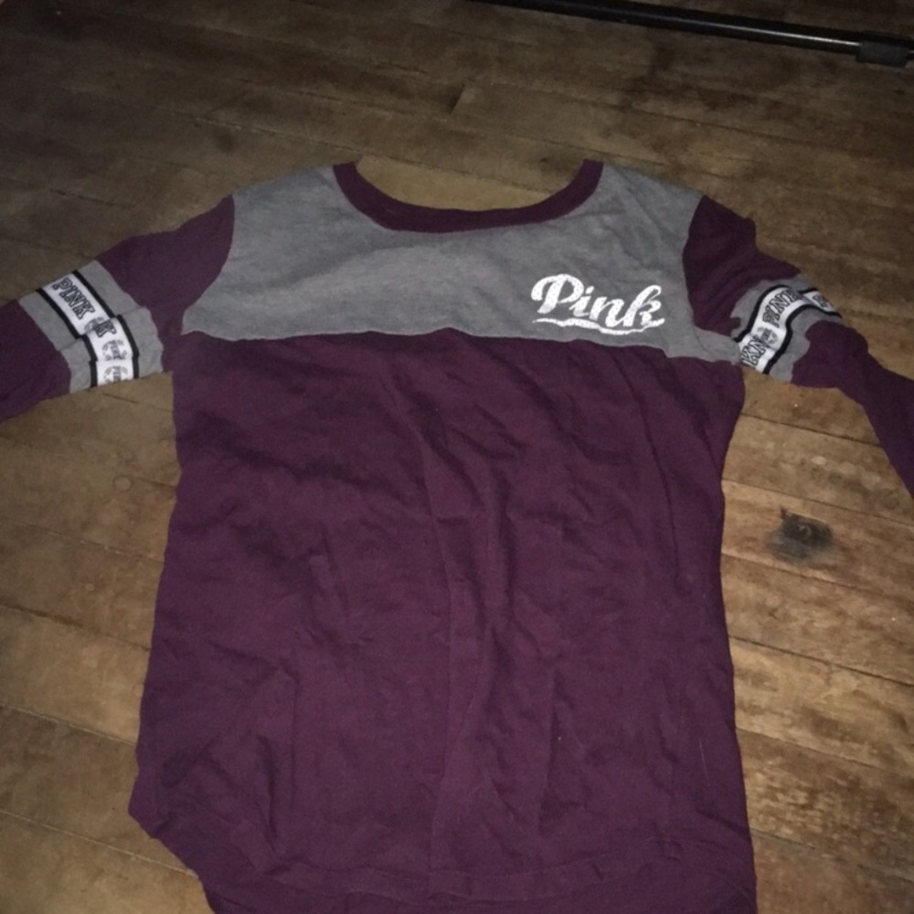 pink vs long sleeve